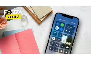 iPhone bedieningspaneel
