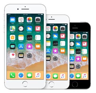 De iPhone 6 Plus, iPhone 6 en iPhone 5S iPhone 6 Plus, iPhone 6 en iPhone 5S