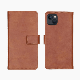 Bookcase marron pour iPhone 13 Mini
                            