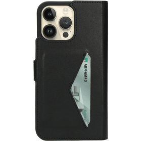 Zwarte Bookcase iPhone 14 Pro Max