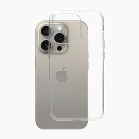 Hoes transparant iPhone 15 Pro