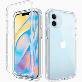 iPhone 12 Mini verre trempé & coque transparent
