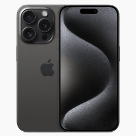 iPhone 15 Pro 128GB Titanium Zwart (eSIM)