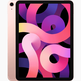 iPad Air 2020 reconditionné 256 Go or rose