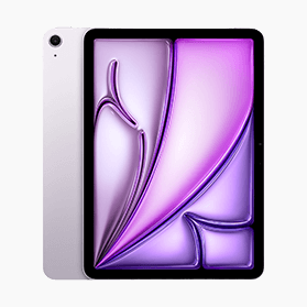 iPad Air 6 (2024) 128 Go 11 pouces Violet Wi-Fi uniquement