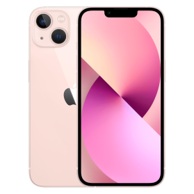 iPhone 13 roze, voor- en achterkant