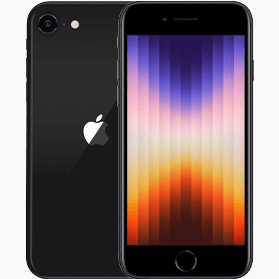 iPhone SE reconditionné (2022) 64 Go Noir
