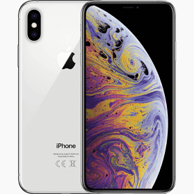 Refurbished iPhone XS Max 64GB Zilver
