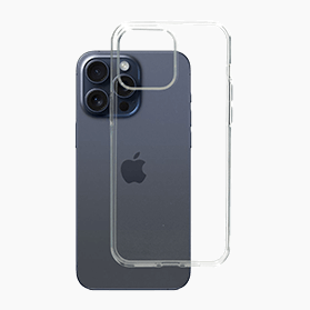 Transparante beschermhoes iPhone 15 Pro Max