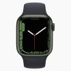 Apple Watch Series 7 reconditionnée 41 mm en aluminium vert Wi‑Fi avec bracelet sport noir