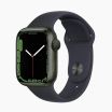 Apple Watch Series 7 reconditionnée 41 mm aluminium vert Wi‑Fi avec bracelet sport noir
