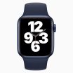 Apple Watch 44mm blauw sportbandje
                            