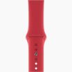 Bracelet sport rouge Apple Watch 40mm