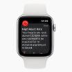 Apple Watch SE 2022 reconditionnée 40 mm aluminium argent Wi‑Fi avec bracelet sport blanc