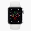 Bracelet sport blanc Apple Watch 40mm