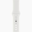 Bracelet sport blanc Apple Watch 40mm