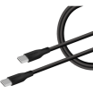 Car Charger 30W Dual USB-C/A Kabel Zwart                            