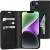Zwarte Bookcase voor iPhone 14 Plus