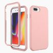 iPhone 7+/8+ verre trempé & coque rose