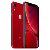 iPhone XR rouge, vue de biais des faces avant et arrière