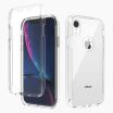 iPhone XR verre trempé & coque transparent