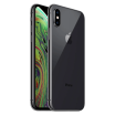 iPhone XS gris sidéral, vue de biais des faces avant et arrière                            
                            