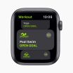Apple Watch SE 2020 40 mm reconditionnée, boîtier en aluminium noir, Wi‑Fi, avec bracelet sport noir