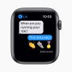 Apple Watch SE 2020 40 mm en aluminium noir reconditionnée Wi‑Fi avec bracelet sport noir