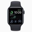 Apple Watch SE 2022 reconditionnée 40 mm aluminium noir Wi‑Fi avec bracelet sport noir