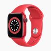 Apple Watch Series 6 40 mm aluminium rouge Wi-Fi avec bracelet sport rouge