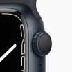  Refurbished Apple Watch Series 7 45mm aluminium zwart wifi met zwart sportbandje                           
