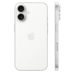 iPhone 16 wit, achterkant met dubbele camera en zijkant