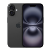 iPhone 16 noir, face avant et face arrière