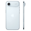 iPhone Air hemelsblauw, achterkant met camera en zijkant                            