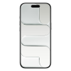 iPhone Air wolkwit, voorkant met scherm
