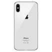 iPhone X zilver, achterkant met dubbele camera                            