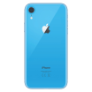 iPhone XR bleu, face arrière avec appareil photo simple