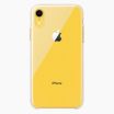 iPhone XR coque en silicone transparent