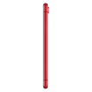 iPhone XR rouge, tranche latérale avec bouton latéral et tiroir SIM