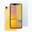 iPhone XR verre trempé + coque en silicone transparent