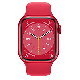 Apple Watch Series 8 reconditionnée 41 mm aluminium rouge 4G avec bracelet sport rouge
