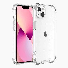 Anti Burst étui transparent pour iPhone 13 Mini                            