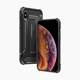 Anti Burst case zwart voor iPhone X/XS