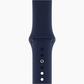 Bracelet sport bleu Apple Watch 44mm
                            
