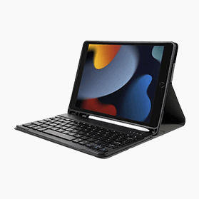 Bluetooth keyboard voor iPad 2019/2020 (met tablethoes)                            