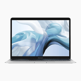 Refurbished MacBook Air 13 Inch 1.6GHZ i5 256GB 16GB RAM Zilver (2019)                        