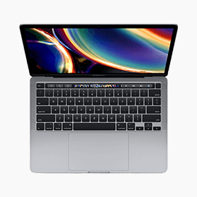 Refurbished MacBook Pro 13 inch 1.4GHz i5 8GB 256GB Space Grey (2020)                            