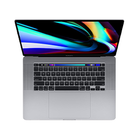 Refurbished Macbook Pro 16 Inch 2.6GHZ i7 512GB 16GB RAM Space Grey (2019)