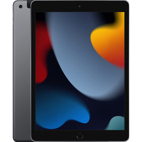 Refurbished iPad 2021 256GB Zilver 4G