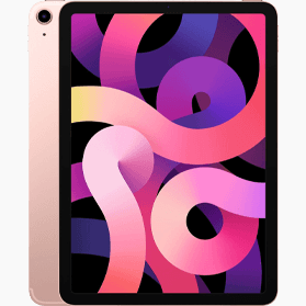 iPad Air 2020 64Go Or Rose reconditionné 4G